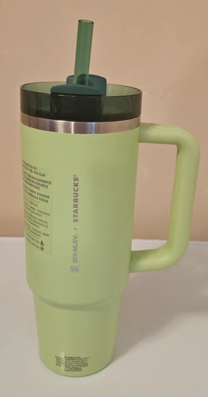 Stanley x Starbucks Mexico 2025 Pistachio Green 30oz Tumbler~NWT~US SELLER